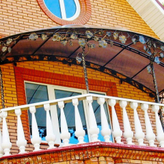 Козырьки для балконов К123